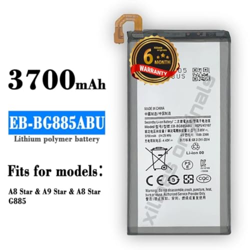 Image of EB-BG885ABU Battery for Samsung Galaxy A8 Star / A9 Star Battery with 6 Month Warranty**** (208)