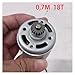 ROYIHOME 1070214 RS-775WC DC Motor 12V-18V High Power High Speed with 18T Gear Motor for Drill&Screwdriver Electric Tools