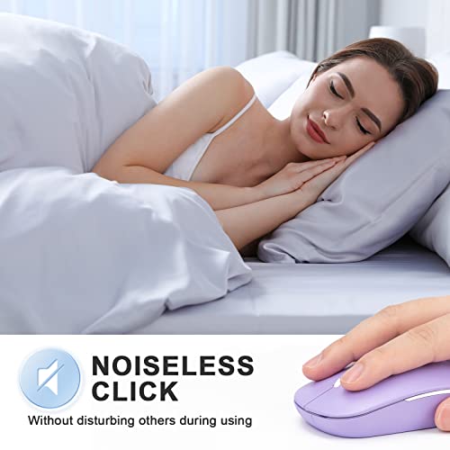 Wireless-Mouse-24G-Optical-Cordless-Mouse-with-USB-Receiver-Ultra-Silent-Ergonomic-LED-Mouse-AA-Battery-Used-Computer-Mouse-for-PC-Laptop-Desktop-MacBook-Windows-Purple