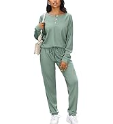 Eddie Bauer Women's 3-Piece Waffle Knit Pajama Set (Pink, Large