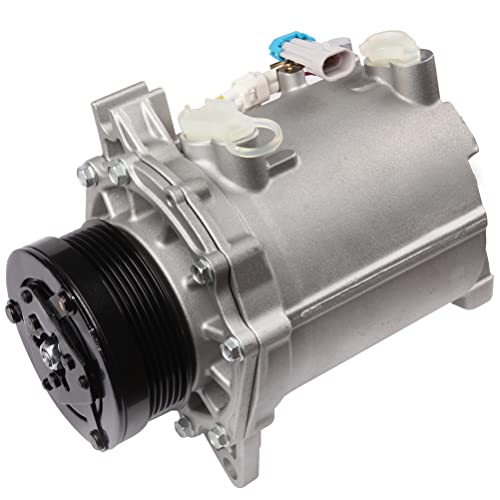 Image of ECCPP AC Compressor with Clutch 2000-2005 for Cadillac DeVille 4.6L 2001-2003 for Oldsmobile Aurora 4.0L 2004-2005 for Pontiac Bonneville 4.6L Air Conditioning Compressor