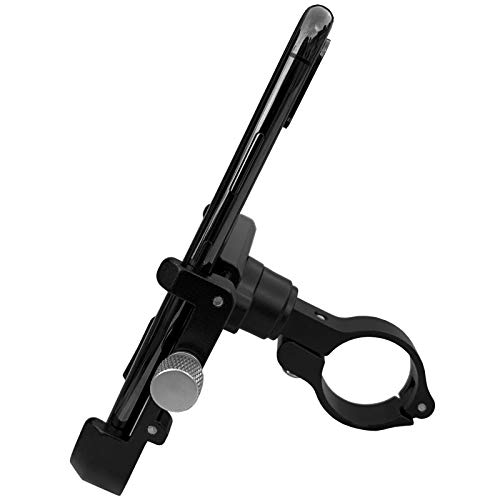 Leeofty Suporte para telefone de bicicleta em liga de alumínio para bicicleta Suporte universal para