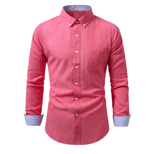 Chemise d'affaires formelle homme slim fit en coton infroissable
