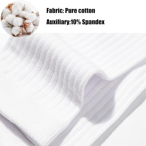 Smithking 6 pack Breathable Moisture Comfort Soft Casual Cotton Socks Medium socks men's socks Women's3