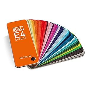 RAL E4 Metallic-Farbfächer, 70 Farben