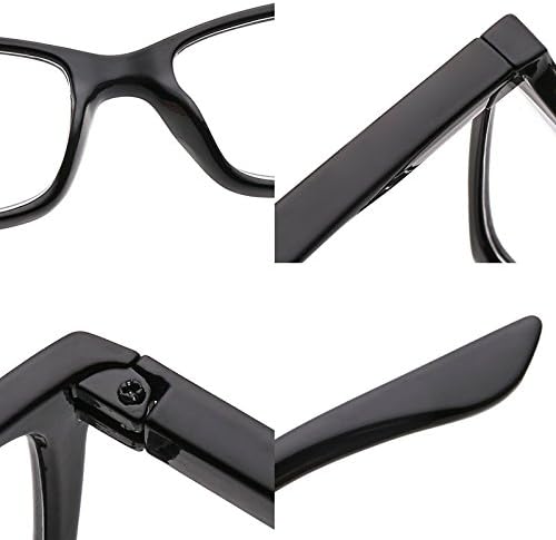 Suertree Reading Glasses for Men Women 3 Pack UV Ray Eyeglasses Anti Glare Spring Hinge Readers Aid - Image 8