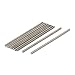 Uxcell a16071500ux0021 M3 x 80mm 0.5mm Pitch 304 Stainless Steel Fully Threaded Rods Bar Studs (Pack of 10)