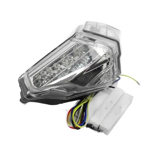 Feu arrière LED moto avec clignotants pour la rénovation et le tuning de 848 et 1098