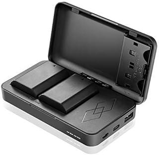 OJelay NP-FZ100 Camera Battery 2 Packs Replacement Battery 2000mAh with Dual Battery Multi-Functional Charger Case Compatible with Sony NP-FZ100,BC-QZ1,Alpha and More 