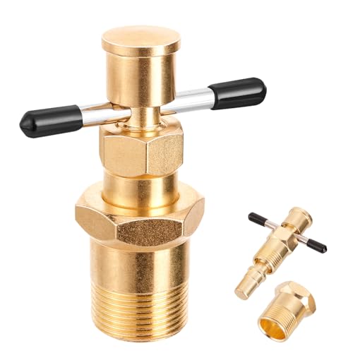 Wisscool Olive Puller Pipe Olive Remover Ferrule Puller Corrosion-Resistant Compression Ring Removal Tool Suitable for Brass Pipes with Diameters of NPT 1/2