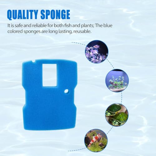 Repuesto Esponja Filtro de Estanque 4 Unidades Azul miniatura 6