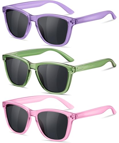 Image of Kids Polarized Sunglasses for Girls Boys UV400 Protection Classic Fashion sun Glasses Lightweight Material Age 3-10