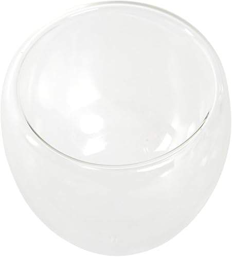 Miniatura 3 de Juego de 2 vasos de cristal 8,3 x 8,3 x 8,9 8.5 fl oz doble Pare