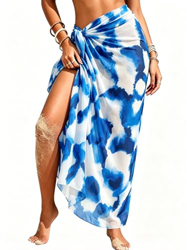 Image of CHICGAL Sarong Wraps Swimsuit Coverup for Women Bathing Suit Cover Up Summer Bikini Beach Swimwear 2026