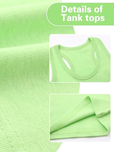 Image of Soft Undershirt Tank Top Cotton Sleeveless Shirts for Girls Or Boys