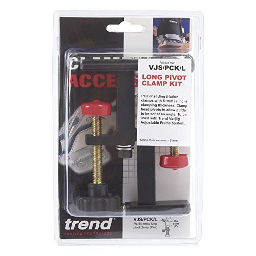 Trend Varijig Extra-Long Pivot Clamp, 2-Inch Clamping Thickness, Non-Marring Pads, VJS/PCK/L by TREND - Image 4