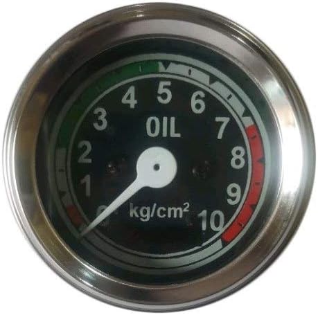 Oil Pressure Gauge Compatible with IMT Tractor fits in 539 506 533 560 540 57 536 627 667 1978-2000 Models and More …
