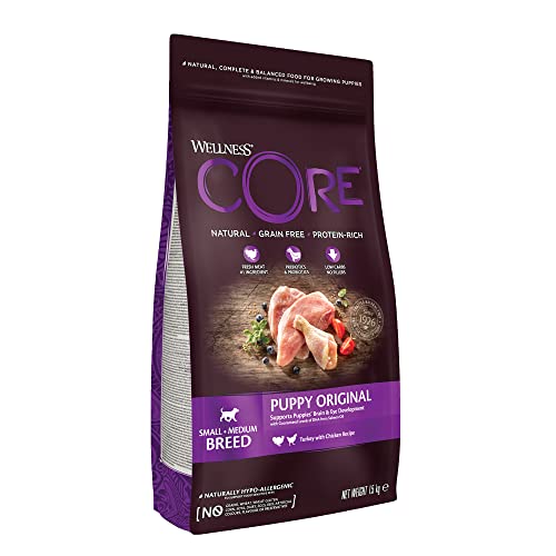 Wellness CORE Chiot 1,5 kg, Poulet/Dinde – Croquettes pour Chiots