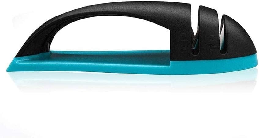2-Stage Knife Sharpener, Helps Repair, Restore and Polish Non-Serrated Blades Quickly, Safely & Easily, Sage