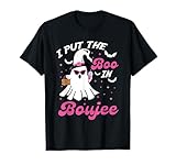 Photo Gallery i put the boo in boujee carino fantasma rosa halloween spooky maglietta Photo Gallery i put the boo in boujee carino fantasma rosa halloween spooky maglietta
