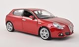  Alfa Romeo Giulietta (940), met.-DKL.-rot , Modellauto, Fertigmodell, Bburago 1:24
