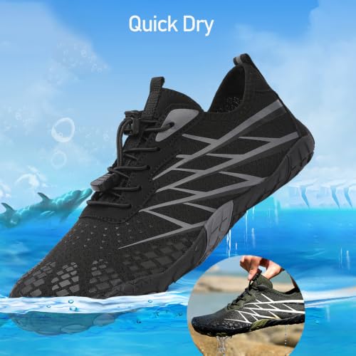 Image of Hike Barefoot Shoes Women Men Pro Water Footwear Wide Toe Box Non-Slip Unisex Athletic Outdoor Running Shoes