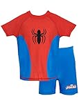 Spiderman Boys Spider-Man Two Piece Swimsuit 98, Multicoloured, 2-3 Years