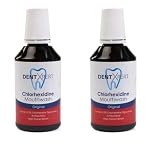 Chlorhexidine Antiseptic Mouthwash Original Flavour 300 Millilitre - 2 Pack