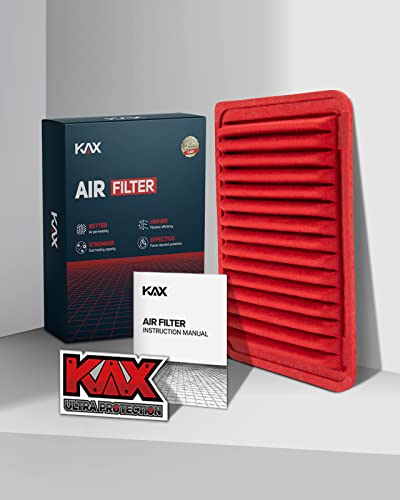 Kax Engine Air Filter, Gaf003 (Ca10171) Air Filter Replace For Camry L4,Venza L4 Engine Filter, 200% Longer Life (Not For Hybrid) #TOP6