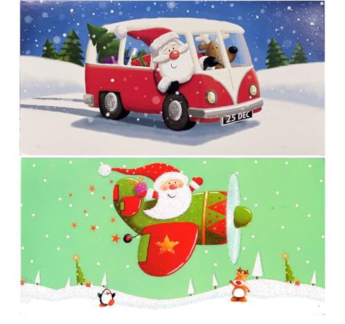 ALEF Christmas Money Wallet/Gift Card Holder with Envelopes (32 Money Holders)3