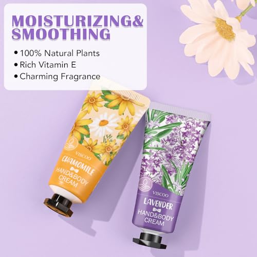 7 Pack Hand Cream Gifts Set For Women, Hand Lotion Travel Size in Bulk for Dry Cracked Hands,Mini Hand Lotion for Mother's Day Gifts,Birthday Gifts,Baby Shower Party Favors - Image 5