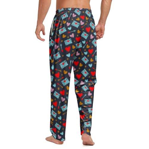 Mens Lounge Pants with Pockets Sleep Pajamas Pj Pants for Men Pjs Bottoms Casual Sleepwear2