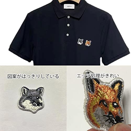 サムコス 刺しゅうパッチ アイロンワッペン 5個入り 漫画の