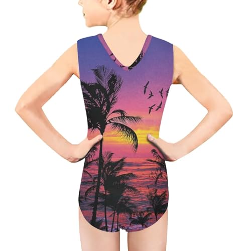 AFPANQZ Girl Swimwear One-Piece Beach Pool Swimsuits Bathing Suit Cute Racing Bodysuits3