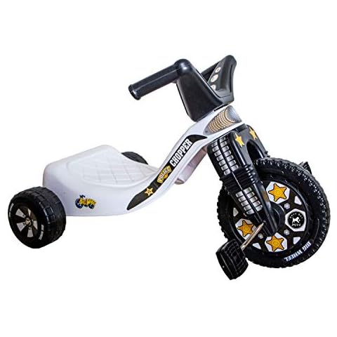 The Original Big Wheel Police Edition Junior Trike for Boys and Girls - Big Toy Tricycle for Toddlers - Cruiser Ride-on Toy 8.5 Inch Durable Wheel Indoor/Outdoor Toys Cover