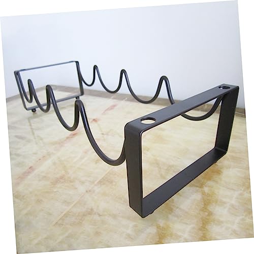 Soporte para botellas de vino de hierro Mikinona 4 botellas miniatura 7