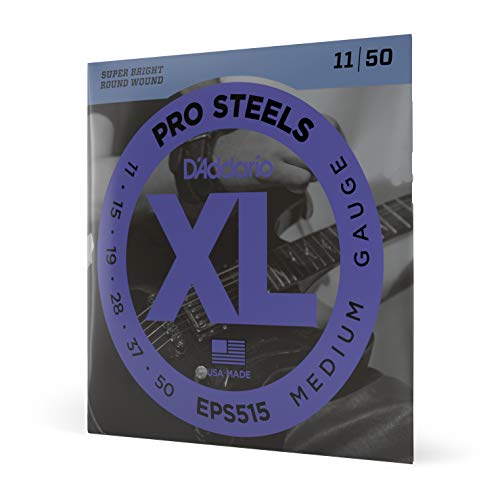 D'Addario ProSteels Electric Guitar Strings (EPS515)