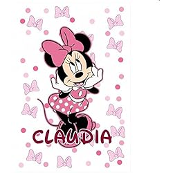 Estores Infantiles Originales Estor infantil Niña de Minnie. Estor enrrollable translucido habitación niña. Estores Infantiles Personalizados con nombre. Estores Infantiles dibujos de Minnie (140x170)