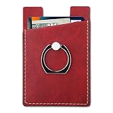 Phone Card Holder with Phone Ring, Ring Wallets Combine a Finger Grip, Phone Ring Stand & Credit Car