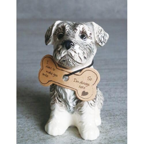 Amazon.co.jp: グローバルアローAnimal Vase（C) Dog Schnauzer