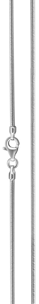 Schlangenkette 925 Silber Kette Damen Halskette 1,6 mm 101023-0 | Silberkette in den Längen 42 45 50 60 70 80 90 cm verfügbar