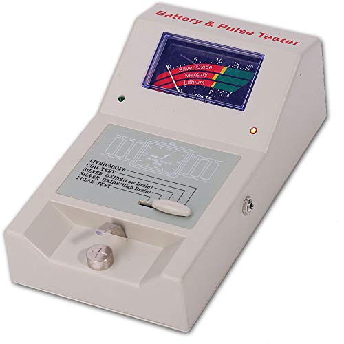 Ongoion Analyseur de Montre à Quartz Polyvalent en Plastique et en métal, testeur d'impulsion de Montre à Bobine Bouton Durable, pour réparer Les horlogers horlogers Cover