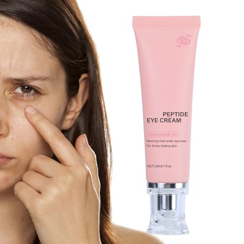 Crema Para Ojos Mujer | Cuidado Antiarrugas y Ojeras Contorno de Ojos,Crema Hidratante Diaria 30ml No Grasa Suaviza Piel Deshincha Bolsas Sequía Hombres Mujeres