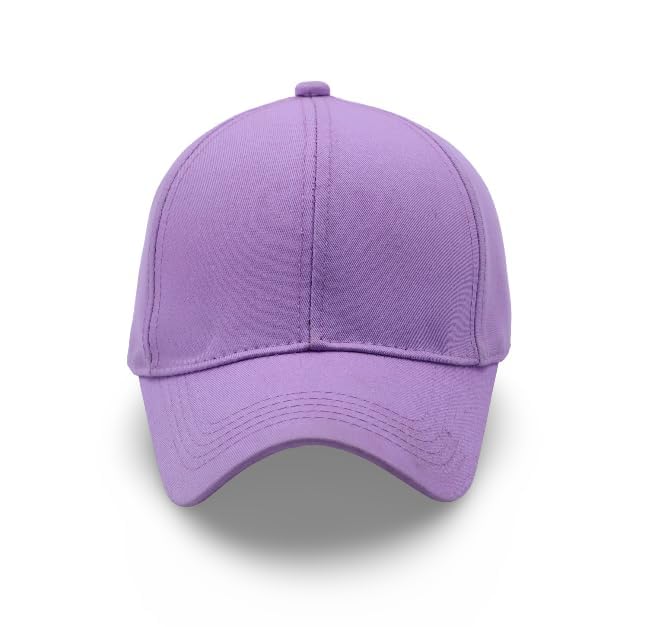 goodfriends Plain Baseball Cap for Men & Women, Lavender Purple-picture-44