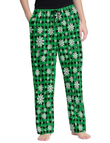 Men's Pajama Pants with Pockets Elastic Waistband Breathable Lightweight Sleep Pants for Men Soft Lounge Pants