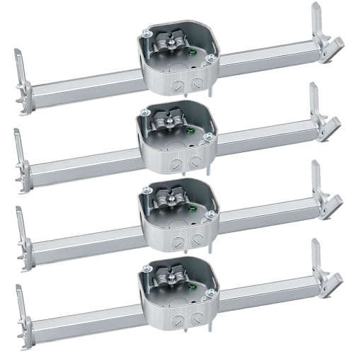 Therwen Adjustable Fan Electrical Box Brace (4 Pcs)
