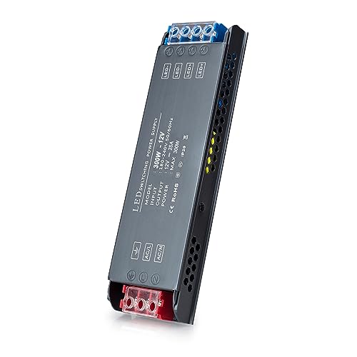 Image of QNNP LED Driver 300 Watts 12V Low Voltage Transformer Power Supply Transformer Adapter AC 100V-265V to 12V DC, LED Power Supply for Indoor Lighting