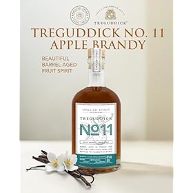 Buy Treguddick Apple Brandy 50 cl – Crisp Fresh Apples, Oak Barrel Aged, Perfect for Lovage Cordial Mixers – Treguddick
