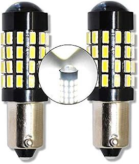 MCK Auto  H6W 54SMD BAX9S LED Canbus Bulbs Sidelight White Very Bright and Without Errors Compatible with F30 F31 F34 - EB3R2  Transform Your Ride