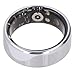 Eujgoov Smart Fitness Tracker Ring with Multiple Sports Modes for Health Enthusiasts Lightweight Stainless Steel Ring for Daily Use (11#)